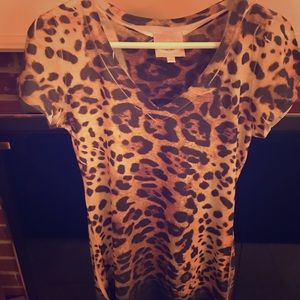 Dress size M leopard thin and silky